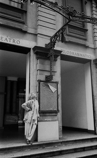 Mariangela Melato, 071-546-23 Mariangela Melato, 1999 Teatro Filodrammatici, Milano (Italia)