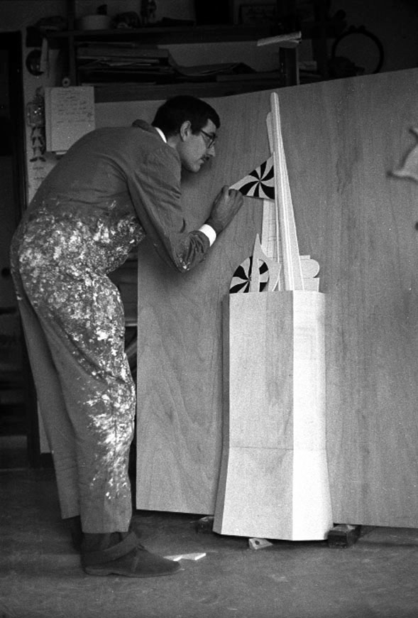 Lucio Del Pezzo, 041-083-35 Lucio Del Pezzo, 1963 Studio Lucio Del Pezzo, Milano (Italia)